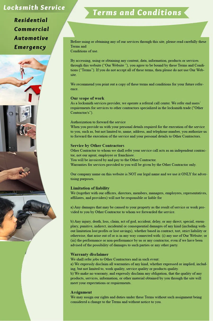 Allison Park PA Locksmith Store Allison Park, PA 412-532-1869 - terms-and-condition-c-22